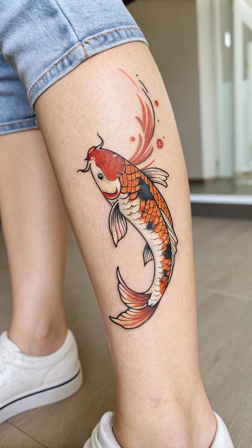 11 Serene Peaceful Koi Fish Tattoo Ideas: Symbolism, Designs, and ...