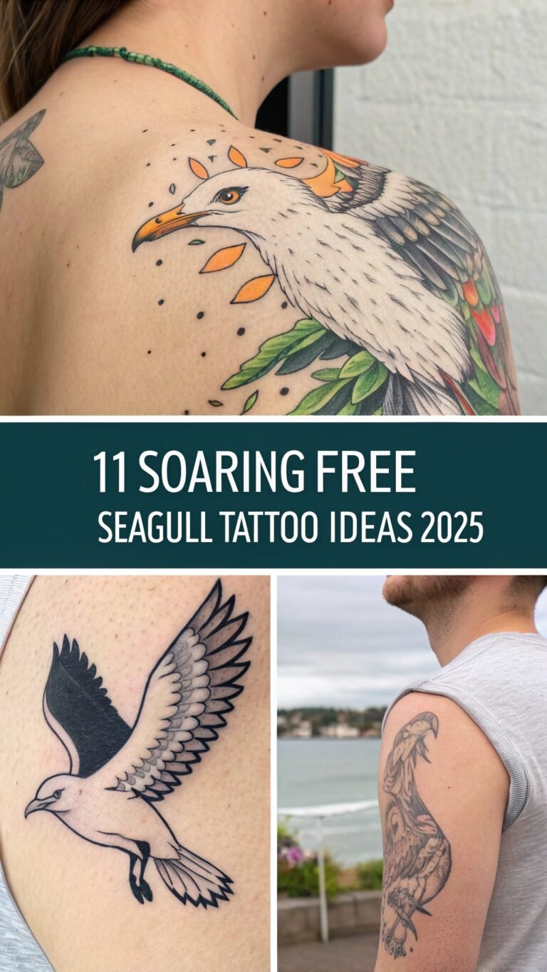 11 Soaring Free Seagull Tattoo Ideas 2025 and Inspiration