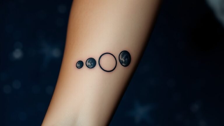 moon phases symbolism tattoo