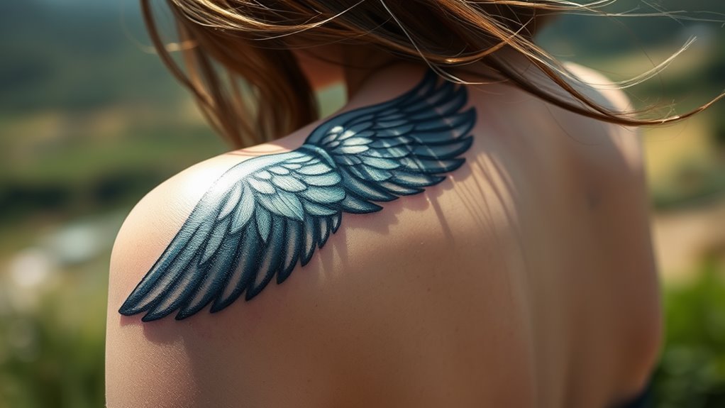 Wing Tattoo Meaning and Symbolism - Lovely Beauty
