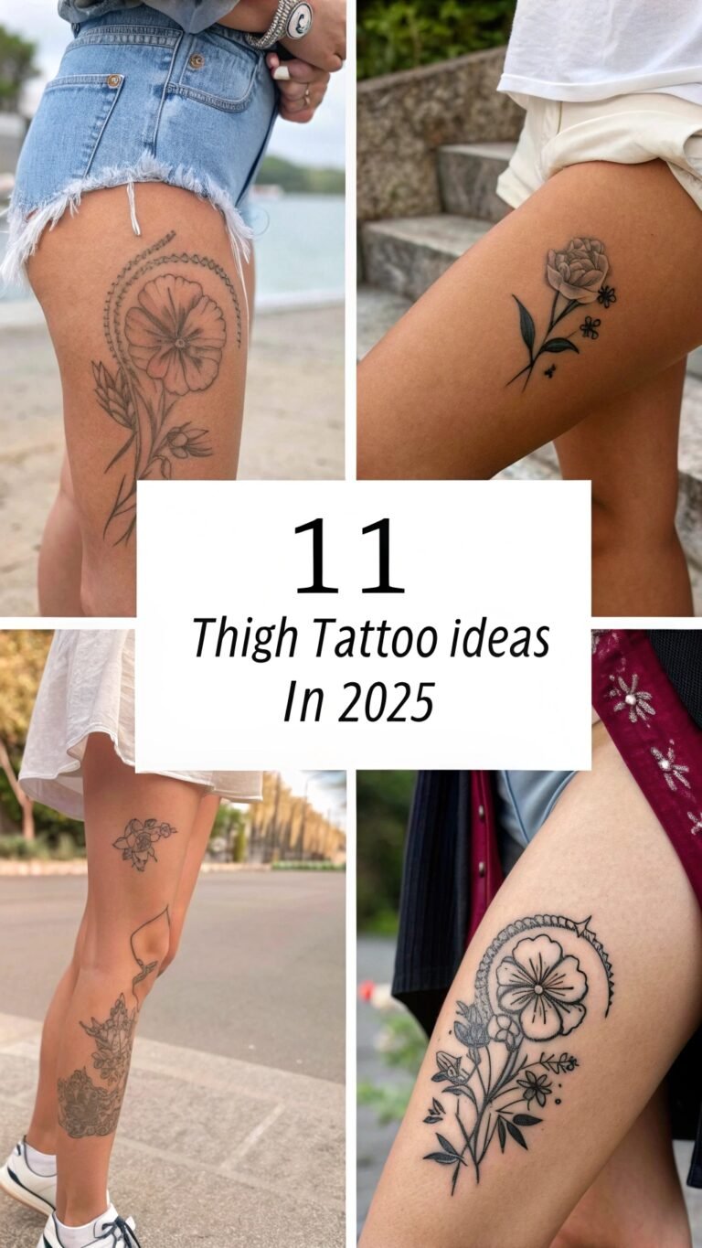 11 Thigh Tattoo Ideas for a Unique, Sexy, and Confident Look
