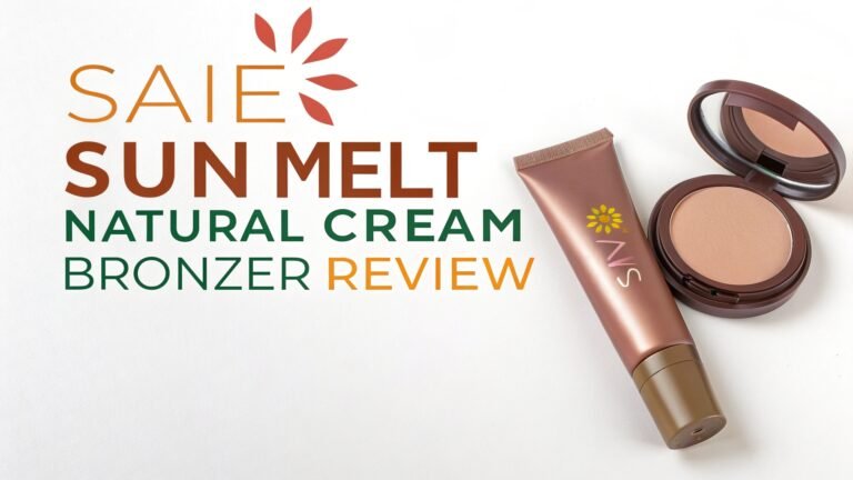 Saie Sun Melt Natural Cream Bronzer Review