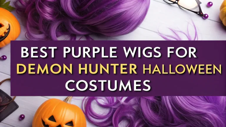 5 Best Purple Wigs for Demon Hunter Halloween Costumes