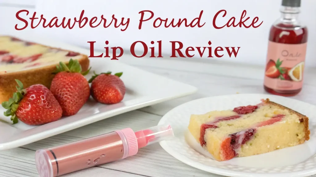 Strawberry Pound Cake Lip Oil