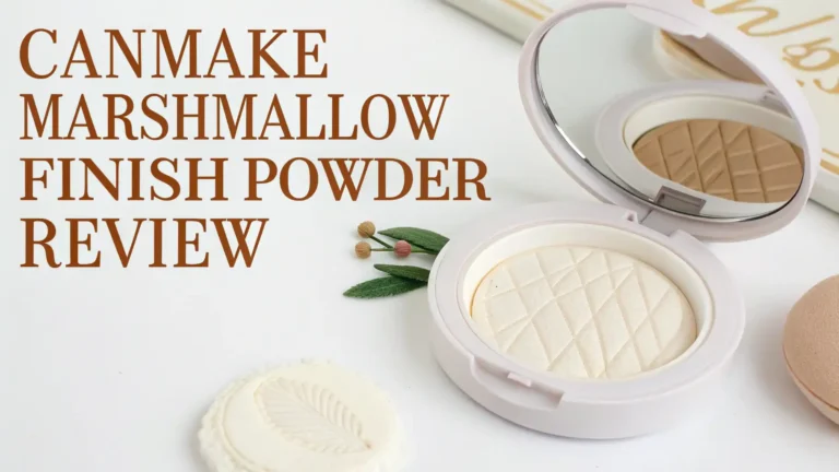 Canmake Marshmallow Finish Powder Review: Step-by-Step Guide